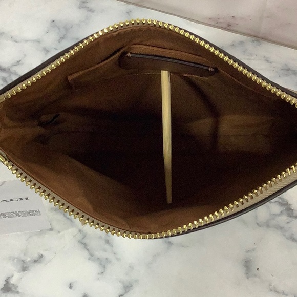 NWT- COACH Mini Rowan File Bag in Signature Canvas. Crossbody - Picture 4 of 4